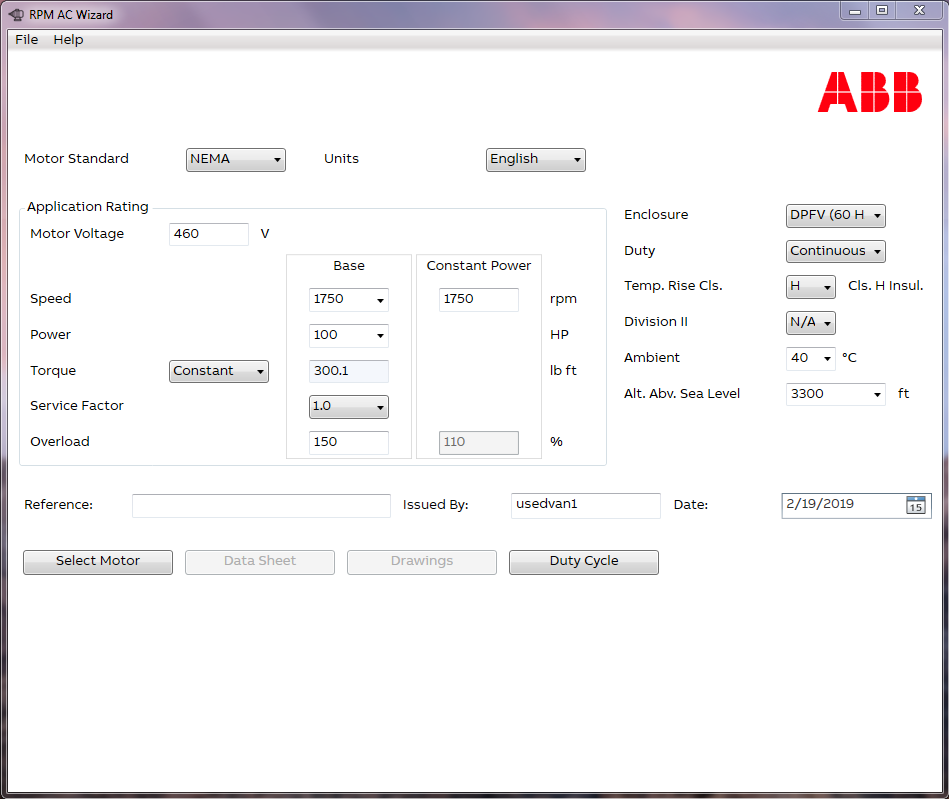 RPMAC Wizard screenshot